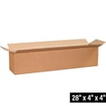 thumbnail image 2 of Box Partners Corrugated Boxes 28" x 4" x 4" Kraft 25/Bundle 2844, 2 of 4