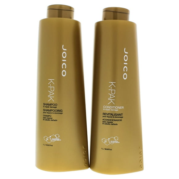 JOICO K-PAK Damaged Hair\'s Hero Shampoo & Cond. Duo 33.8 oz Ea