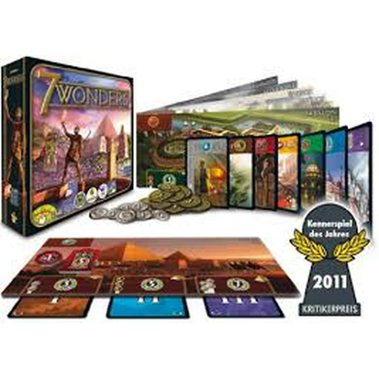 Sumamente elegante profundizar loco 7 Wonders Strategy Board Game - Walmart.com