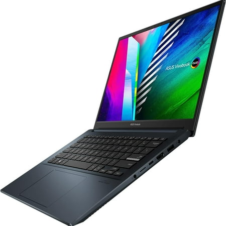 ASUS VivoBook Pro 14 OLED Slim Laptop, 14" WQXGA+ 16:10 OLED Display, AMD Ryzen 7 5800H CPU, NVIDIA GeForce RTX 3050, 16GB RAM, 1TB SSD, Windows 11 Pro, Quiet Blue, M3401QC-EB74