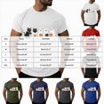 thumbnail image 3 of TOWED22 Halloween Short Sleeve T-Shirts for Men Fashion Summer Print Tops Round Neck Breathable Tees Plus Size(H149-Red,M), 3 of 3