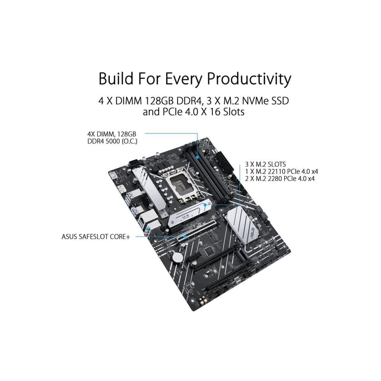 PRIME H670-PLUS D4 【DDR4対応】 ASUS PRIME H670-PLUS D4マザー DDR4