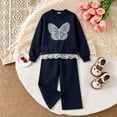 thumbnail image 2 of Toddler Baby Girl Soft Bamboo Viscose Long Sleeve Top and Pants Cloth Set–2-Piece Outfit 6-12 Months 12-24 Months 2t 3t 4t 5t 6t 7t 8t 9t Children,Everyday 3-4 Years, 2 of 8