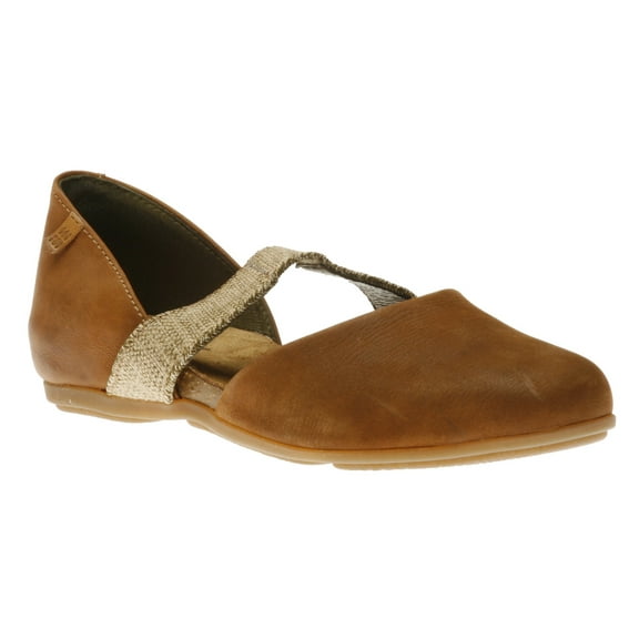 El Naturalista Womens Stella Closed Toe Ballet Flats