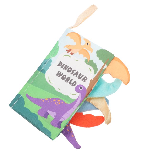Miangastore Infant Cloth Book Toy Cute Animal Theme Baby Cloth Book Soft Infant Sensory Book