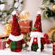 thumbnail image 5 of Elfo de Navidad sin rostro, muñeco de peluche de lentejuelas hecho a mano, adorno de gnomo para decoración del hogar MFZFUKR CPB-SSW38-2, 5 of 5