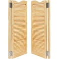 thumbnail image 6 of Cafe Swinging Doors Wood Saloon Doors, 36" x 48" Modern Swinging 2-Half Door Bar Doors Entrance Partition for Hallway Kitchen Doorway Bars Gardens Restaurants, 6 of 18