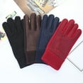 thumbnail image 4 of Winter Gloves for Men Women Elastic Cuff - Thermal Soft Knit Lining, 4 of 8