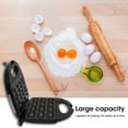thumbnail image 4 of Mini Waffle Maker, Electric Walnut Cake Maker 1400W Toaster Baking Breakfast Pan Oven 24pcs Capacity Electric Nut Waffle Bread Maker Nonstick Waffle Iron for Cooking Breakfast, 4 of 7