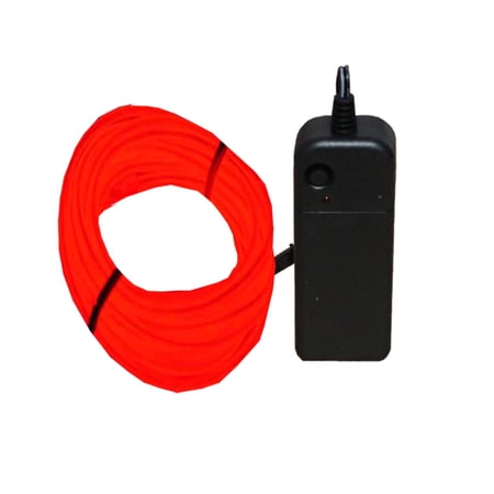 JYtrend 15ft Neon Led El Wire Light Kit for Party  Halloween  Burning Man Decoration (Red) price history on PriceWatchPro