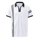 thumbnail image 2 of Gibobby Polo Casual para Hombre Polo Deportivo de Manga raglán Ultra seco. Polo para Hombre(Blanco,G), 2 of 5