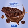 thumbnail image 4 of LUNA Chocolate Cupcake Flavor Gluten Free Snack Bars, Protein Bars, 15ct, 4 of 15