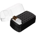 thumbnail image 4 of BRIGHTFUFU Caja de brocas para uñas, contenedor de brocas de plástico para uñas, soporte de almacenamiento de brocas para uñas de 30 agujeros con cepillo de limpieza, 4 of 8