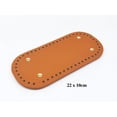 thumbnail image 4 of Oval /Round Bottom for Knitted Bag Leather Bag Accessories Handmade Bottom with Holes Diy Crochet handcraft Bottom  Pu Bag Base, 4 of 7