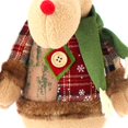 thumbnail image 4 of Reno navideño de pie, reno de peluche con patas retráctiles, adornos navideños, como se muestra, 4 of 5