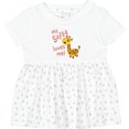 thumbnail image 3 of Inktastic My Safta Loves Me Cute Giraffe Girls Baby Dress, 3 of 5