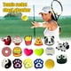 thumbnail image 2 of WAITLOVER Amortiguador de raqueta de tenis, amortiguador de cuerda de raqueta de dibujos animados, amortiguador de tenis de silicona, amortiguador de tenis para raqueta de tenis y raqueta, 2 of 7