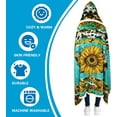 thumbnail image 3 of SunflowerMom Pattern Hooded Blanket 47"x70" for SunflowerMom Lover, 3 of 6