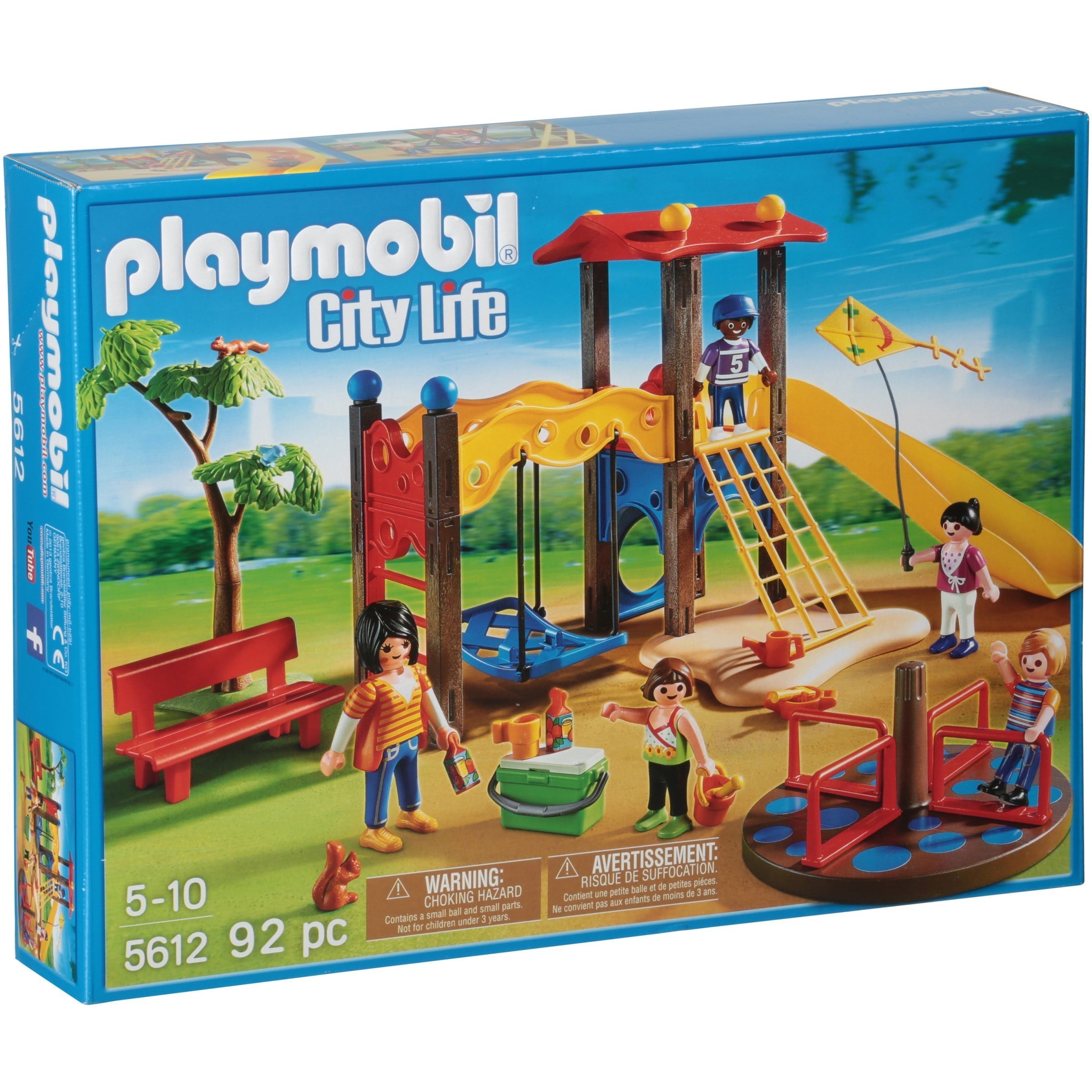 playmobil city life playground