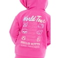 thumbnail image 6 of Hello Kitty Toddler Girls' Full-Zip Hoodie with Front & Back Graphics, Sizes 12M-5T, 6 of 7