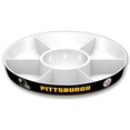 thumbnail image 1 of NFL Pittsburgh Steelers Plateau de Fête, Blanc, 1 of 4