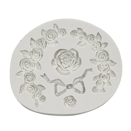 

Chocolate Moulds Rose Shaped Baking Molds Fondant Moulds Cake Molds Silicone Material Perfect Gifts for DIY Baking Lover