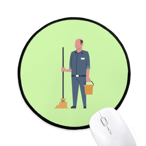 Tapis de Souris de Bureau Rond pour Ordinateur
