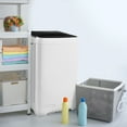 Qhomic Portable Washing Machine, 17.6lbs Large Capacity FullyAutomatic