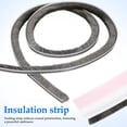 thumbnail image 7 of HOMEMAXS  Sealing Strip Soundproof Weatherproofing Stripping Tape White, 7 of 7