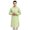 Green, variant on Sojanya (Since 1958) Men'S Cotton Linen Yellow Checked Only Long Kurta, Size 38