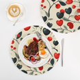 thumbnail image 4 of Hearts Fruits Leaves Trivet Mats Woven Pot Holders 3Pcs Non-Slip Heat Resistant for Hot Pots Pans Pats, 4 of 6