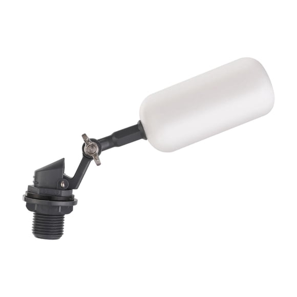 Lipstore 1/2 inch Valves Water Float Valve Supplies Replace Parts Sturdy White Accessories for Reservoir Hydroponics Ponds