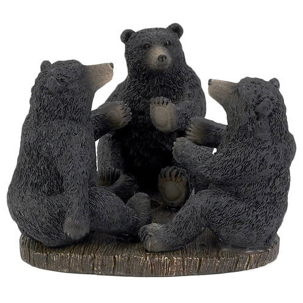 Avanti Linens Bear Lodge Toothbrush Holder, Black