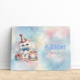 thumbnail image 3 of Happy Birthday Cute Kitten Persian with Cake Gifts Party Hat Horizontal Matte Canvas Poster Cat Lover Kitten Owner Gifts Wall Art Home Decor - 00029, 3 of 5