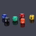 thumbnail image 7 of 12 Pieces Colored Dice Set, Standard Bulk Colors Dices, Classroom Dice, Translucent 6 Sided Games Dice for Board Games, Parties, Classroom Math Games(Pack of 12), 7 of 7
