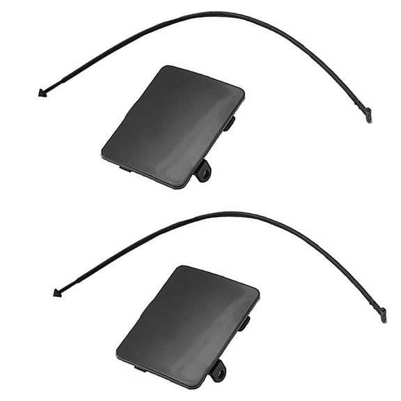 2X Side Skirt Jack Hole Cover Bumper Cap 1406980330 for S-Class W140 W220 2000-2006,2 x Side Skirt Jack Hole Cover,Black