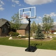 thumbnail image 3 of Lifetime 7.5ft. - 10ft. Adjustable Height 54 inch Steel-Framed Shatterproof Outdoor Portable Basketball System (90631), 3 of 14