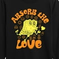 thumbnail image 3 of SpongeBob SquarePants - Absorb The Love - Toddler & Youth Long Sleeve Graphic T-Shirt, 3 of 6