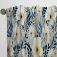thumbnail image 6 of Designart "Minimalist Floral Whispers In Dreamy Garden I" Floral Curtain Single Panel, 6 of 6