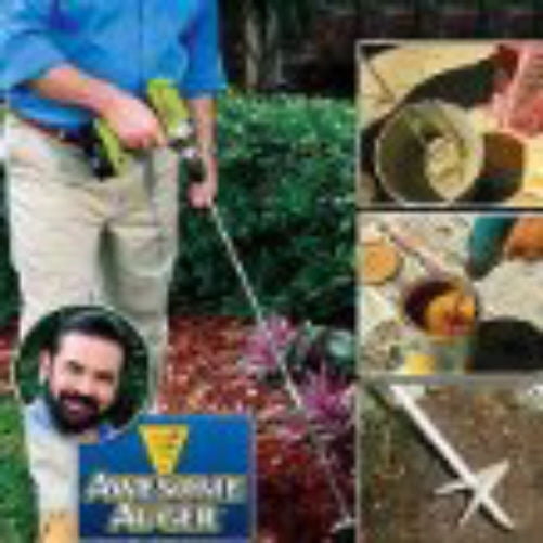 As Seen On Tv Awesome Auger Professional Gardening Bulb Planting Bedding Digging for Drill Tool