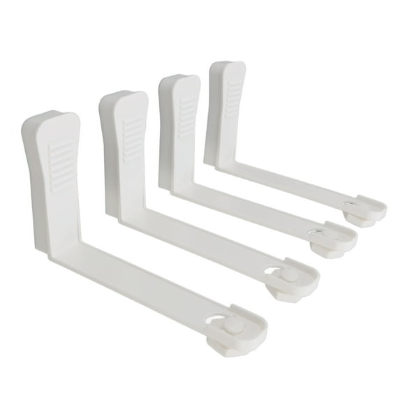 Sujetadores de sábanas, 4 piezas Sujetadores de sábanas Sujetadores de sábanas para colchas Clips para sábanas Resultados impresionantes
