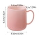 thumbnail image 3 of Vaso para enjuague de cepillo de dientes para lavabo de baño – Vaso de plástico grueso para enjuague bucal con base ancha y estable, fácil de limpiar, ideal para residencias y lavabos de estudiantes, 3 of 6