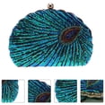 thumbnail image 3 of 1 bolso de noche con cuentas y lentejuelas para mujer, elegante bolso de mano para fiesta., 3 of 7
