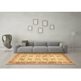 thumbnail image 3 of Ahgly Company Indoor Rectangle Oriental Brown Traditional Area Rugs, 2' x 4', 3 of 4