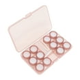 thumbnail image 2 of Unique Bargains 1 Set Contact Lens Case Durable Rectangular Lens Storage Case Pink, 2 of 5