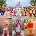 thumbnail image 4 of Disfraz de mascota Disney Winnie Bear, disfraz de mascota Donald Duck, divertido y divertido traje de cosplay, personajes de anime, trajes de actuación, 4 of 5
