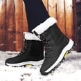 thumbnail image 5 of Warm Womens Snow boots Waterproof Non Slip Winter Boots Outdoor Winter Shoes Christmas Boots, 5 of 8