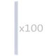 thumbnail image 2 of Pinzas para vallas VidaXL, PVC transparente, con 100 clips, 2 of 5