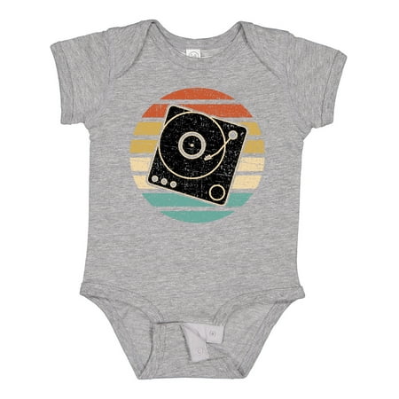 

Inktastic Turn Table Record Player Retro Gift Baby Boy or Baby Girl Bodysuit