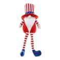 thumbnail image 2 of Dmlowu 4th of July Decorations Gnomes 6x13" Extra Soft Patriotic Gnomes Doll Handmade Memorial Day Gnomes Decorations for Yard Holiday Party Tabletop, 2 of 5